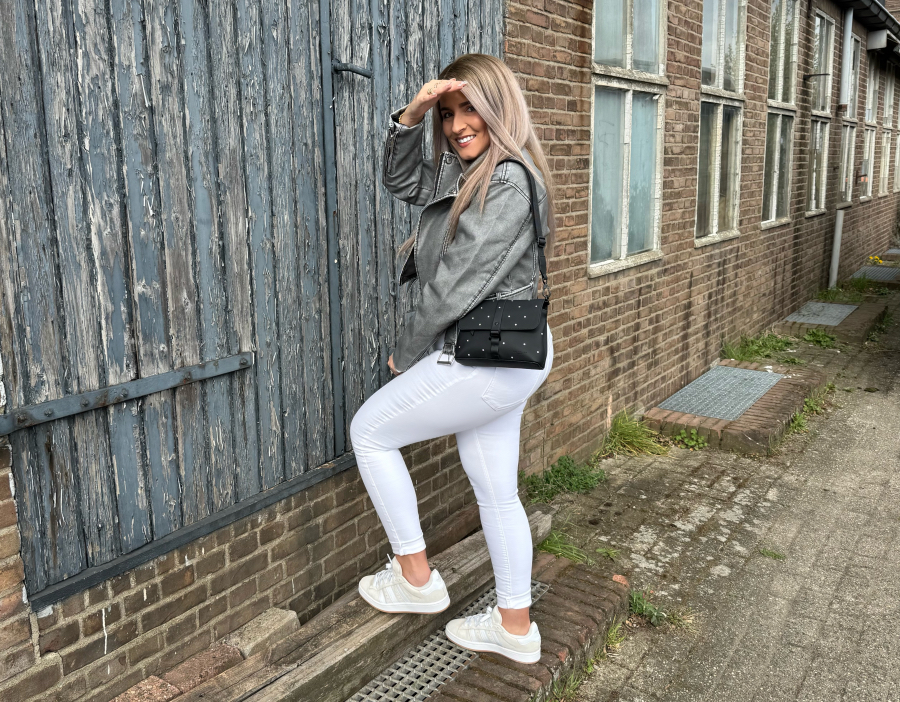 SAY HI TO MY NEW BAG WITH SWAROVSKI CRYSTALS!