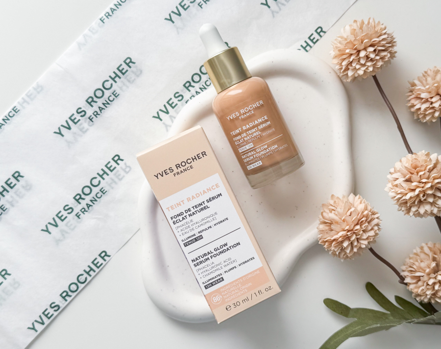YVES ROCHER: TEINT RADIANCE SERUM FOUNDATION!